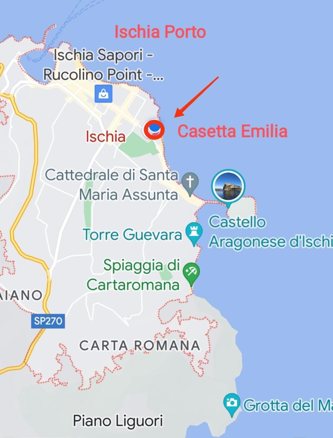 Casetta Emilia Vicino Al Mare Ischia Zewnętrze zdjęcie